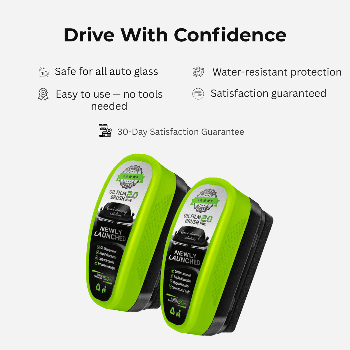 Car Glass Cleaning Tool (Clear Vision in Seconds)