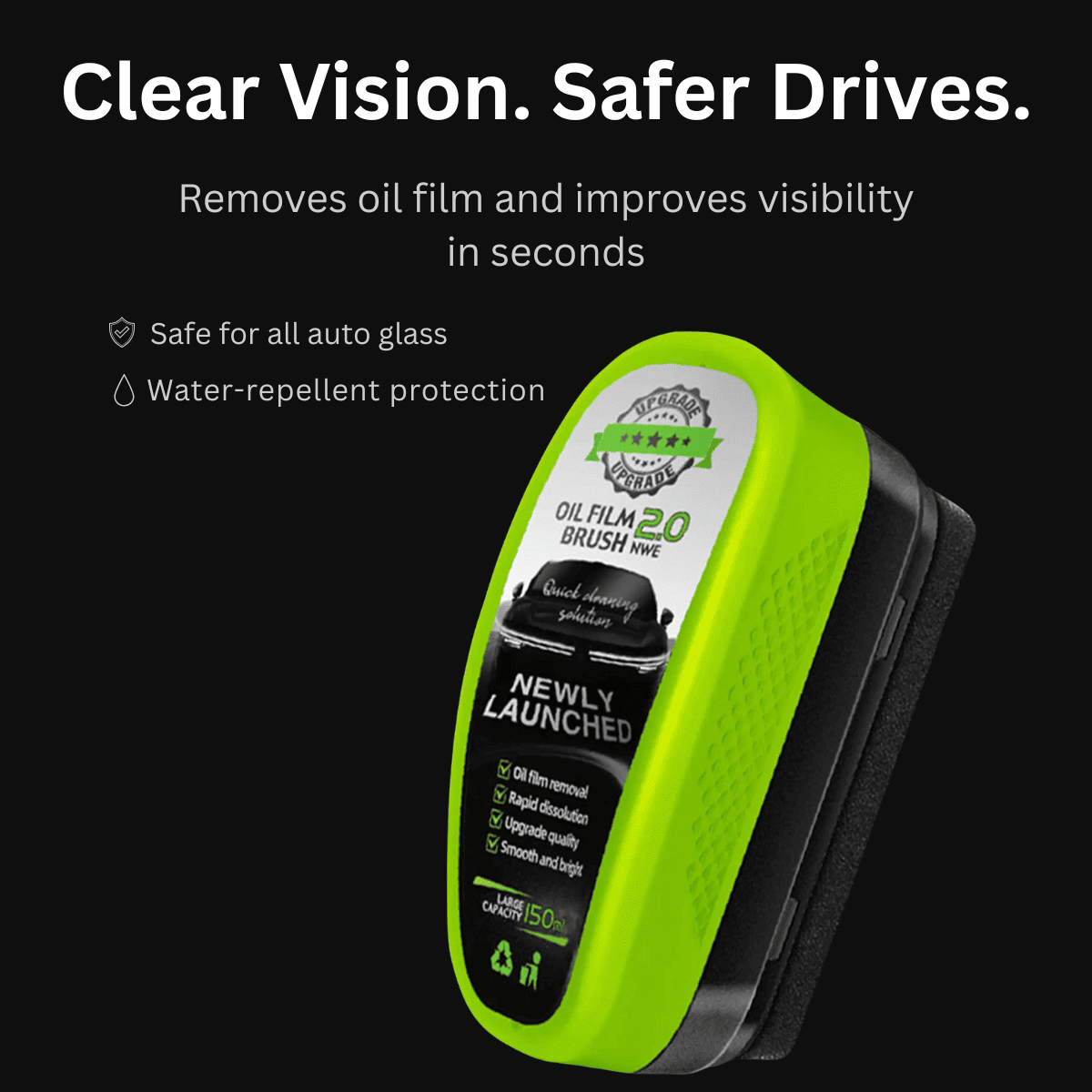 Car Glass Cleaning Tool (Clear Vision in Seconds)